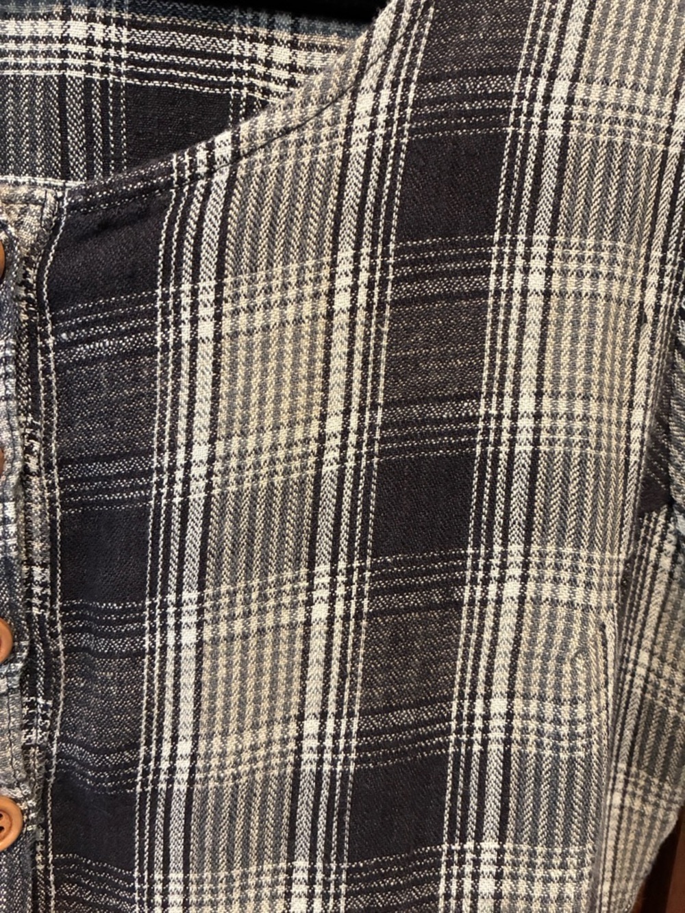 EUC Pyne & Smith Dress No. 10 in Black and Grey Plaid - Picture 3 of 5
